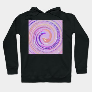 Diamond Purple Swirl Hoodie